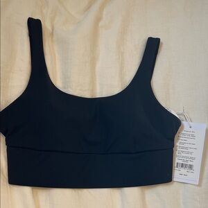 Elegant Black Sports Bra